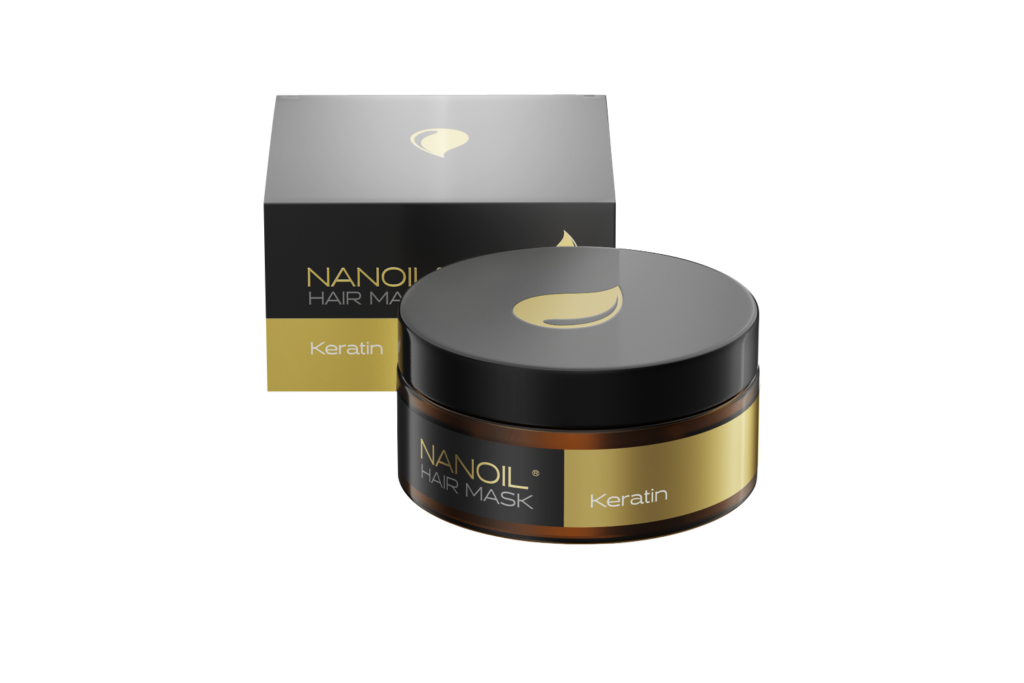 Complete hair repair treatment with Nanoil Keratin Hair Mask